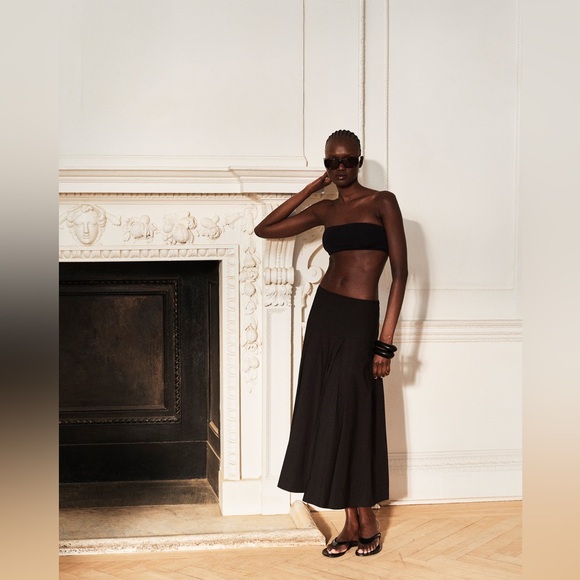 Babaton Chandelier poplin skirt - Picture 4 of 6